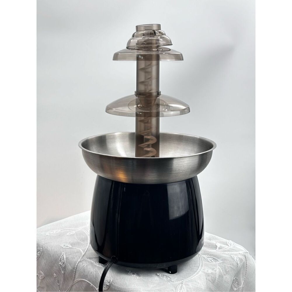 Chocolate fondue set. Nostalgia.